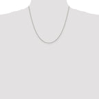 Sterling Silver Box Chain Necklace 1.1mm