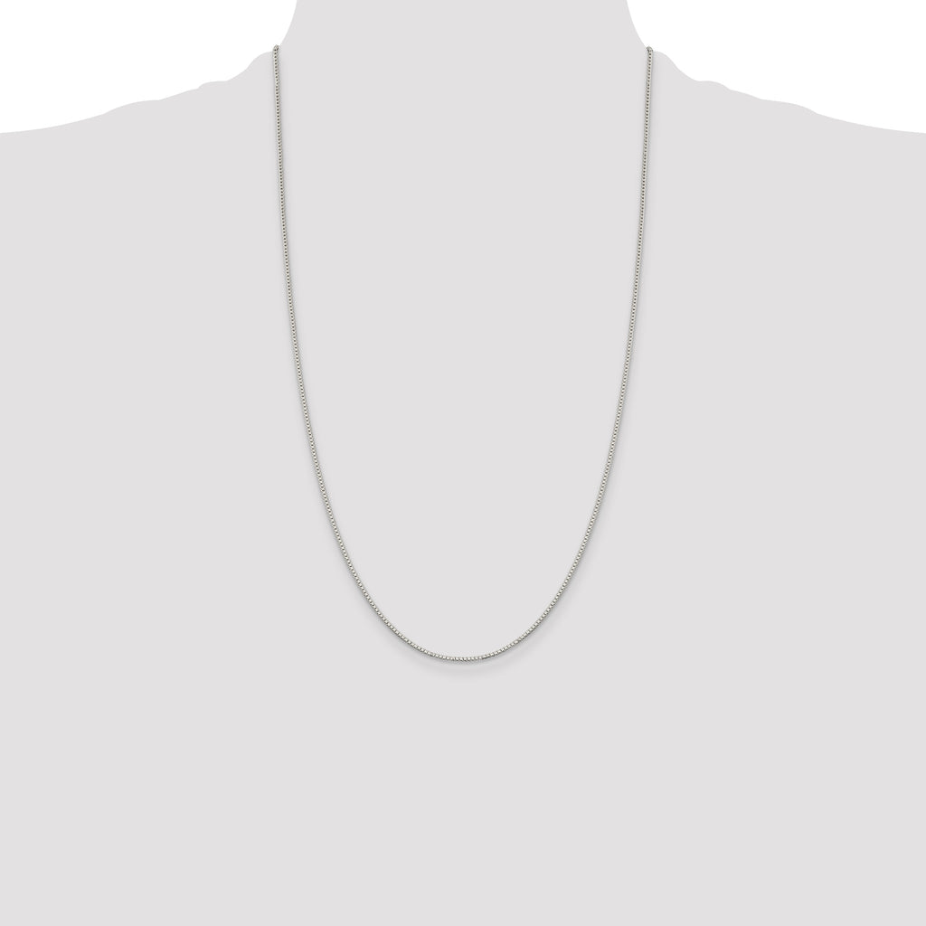 Sterling Silver 1.1mm Box Chain