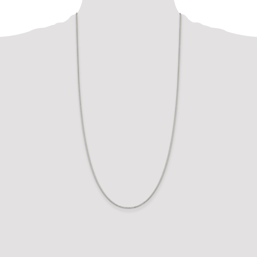 Sterling Silver 1.1mm Box Chain