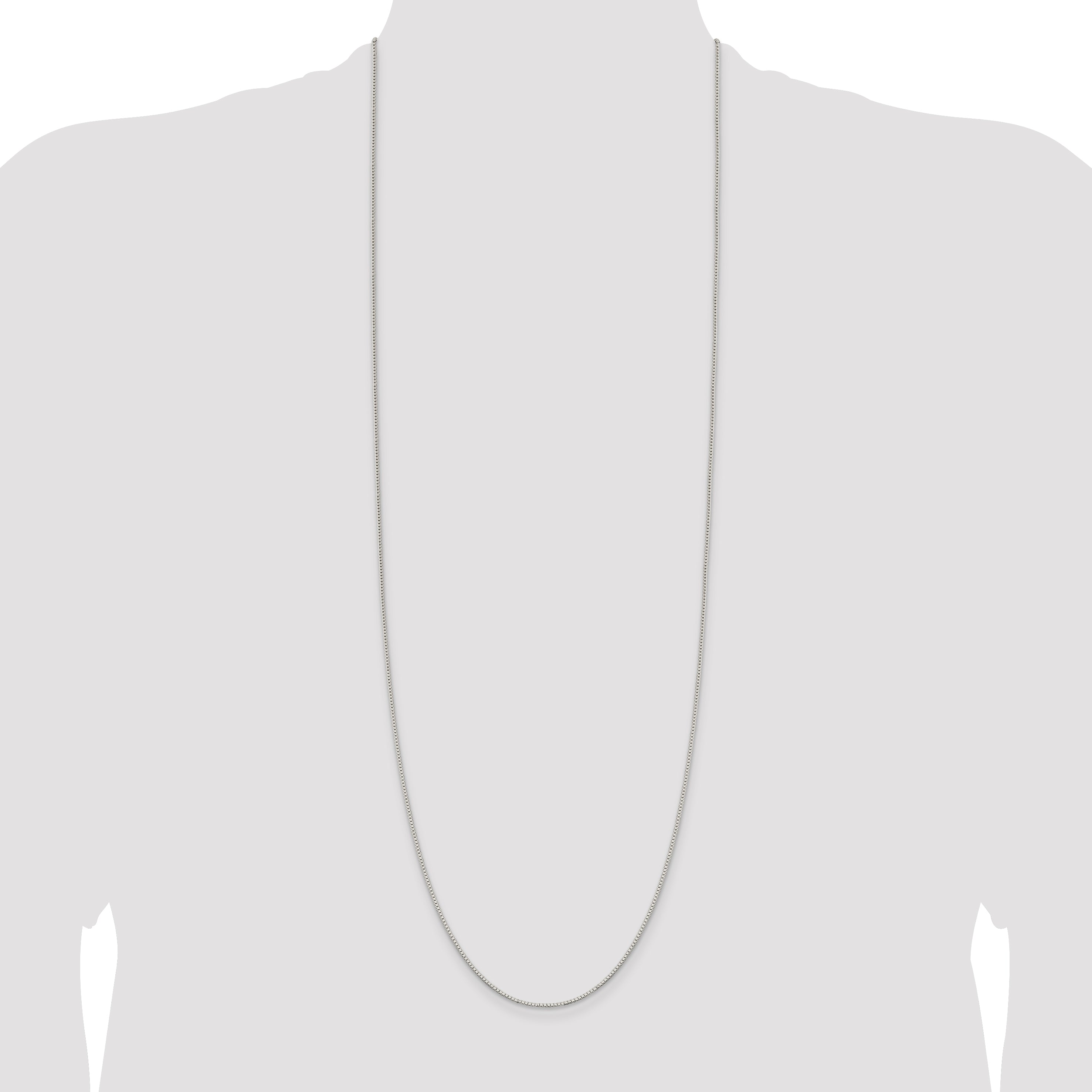 Sterling Silver 1.1mm Box Chain