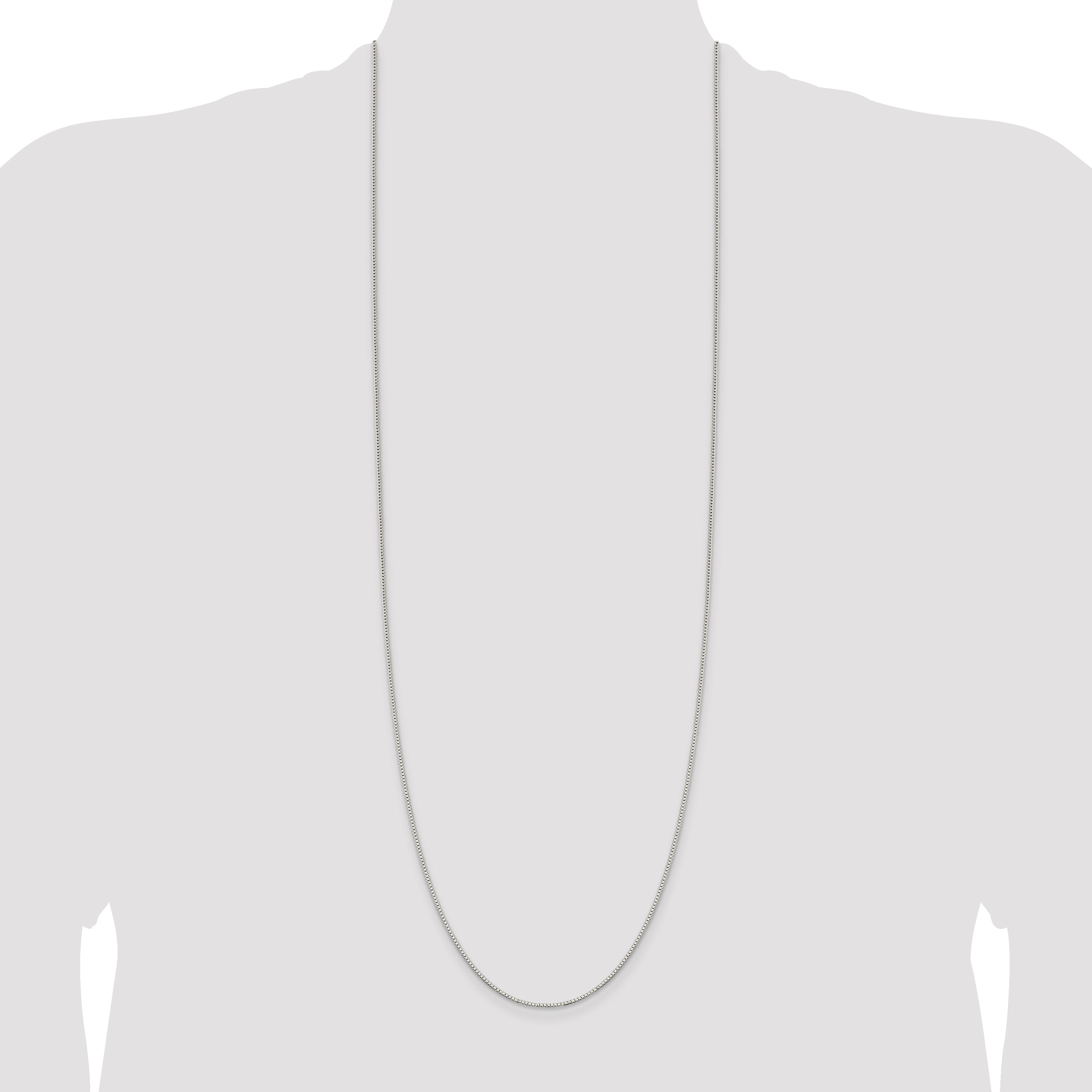 Sterling Silver 1.25mm Box Chain