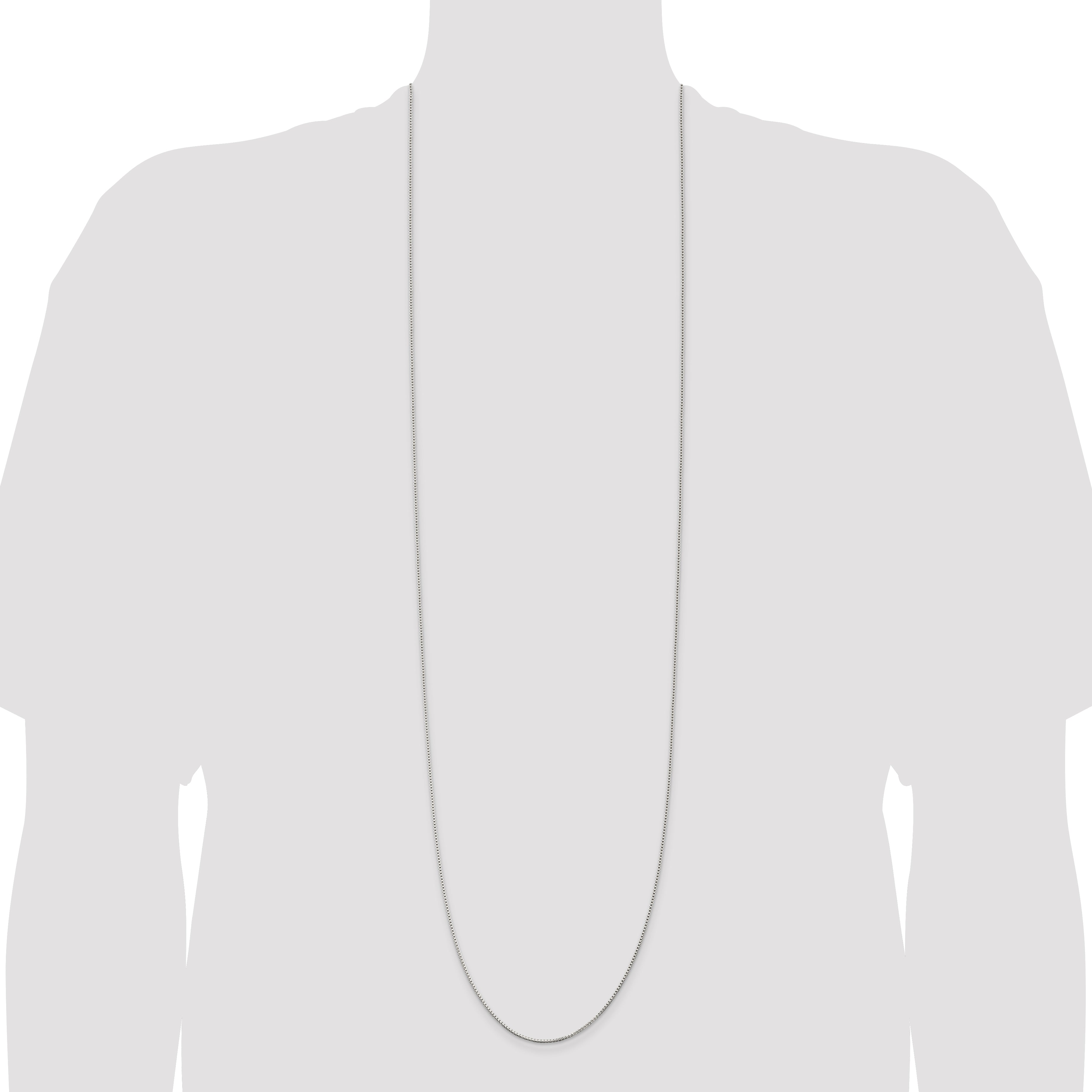 Sterling Silver 1.25mm Box Chain