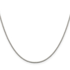 Sterling Silver 1.4mm Box Chain