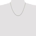 Sterling Silver Box Chain Necklace 1.4mm