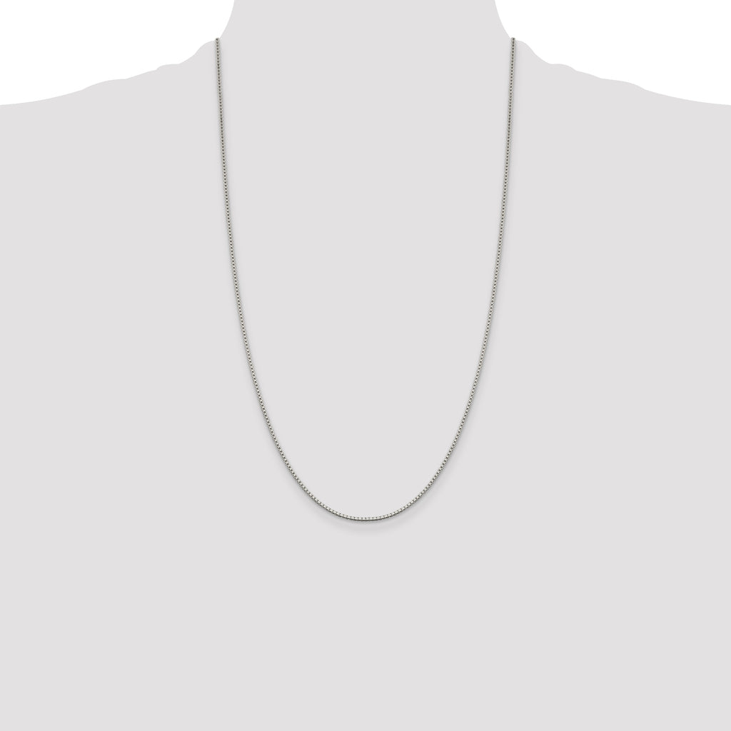 Sterling Silver 1.4mm Box Chain