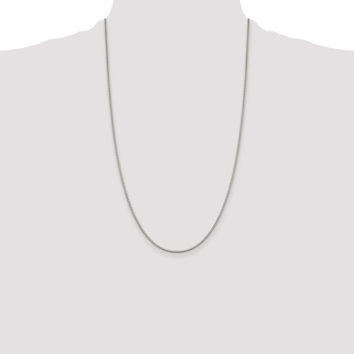 Sterling Silver 1.4mm Box Chain