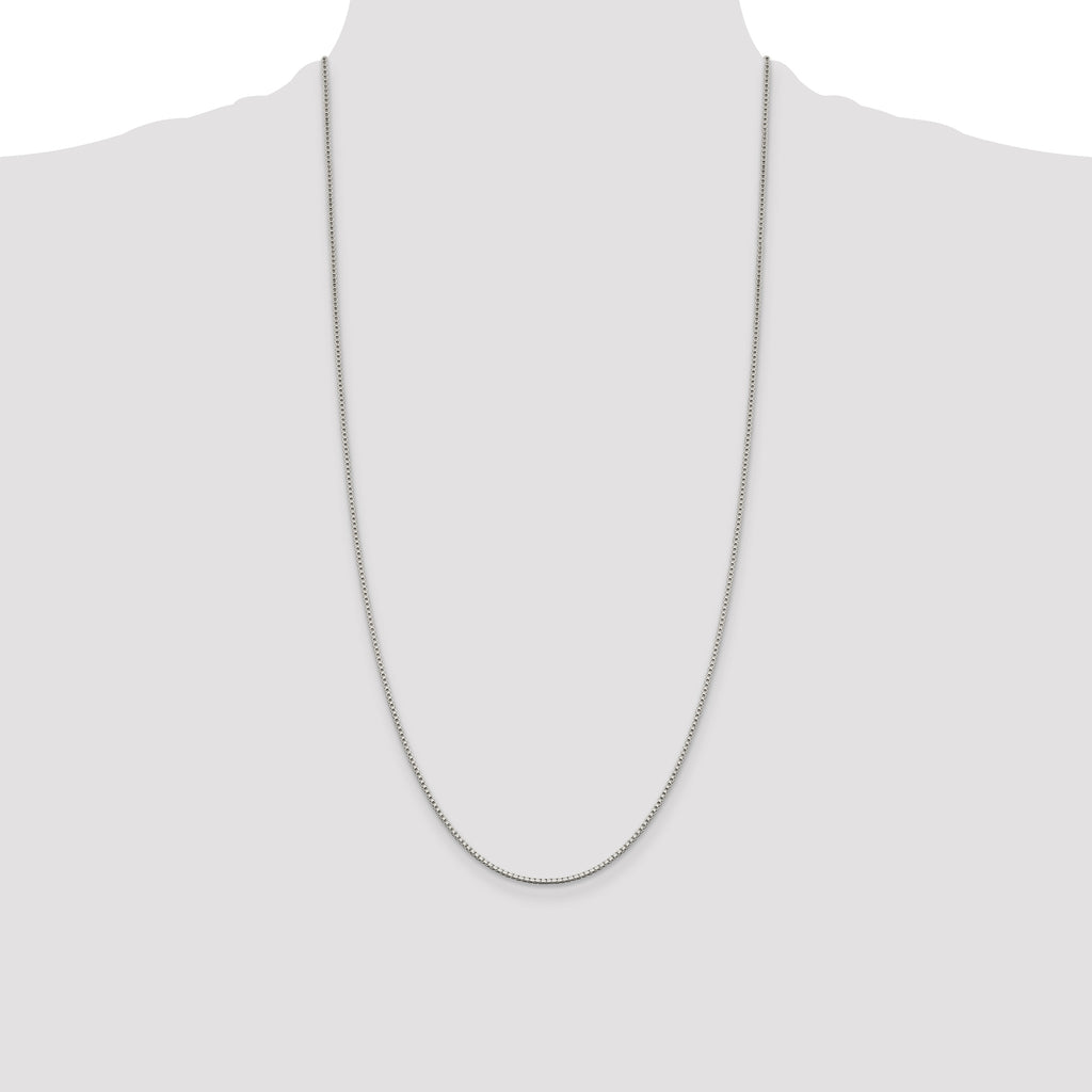 Sterling Silver 1.4mm Box Chain