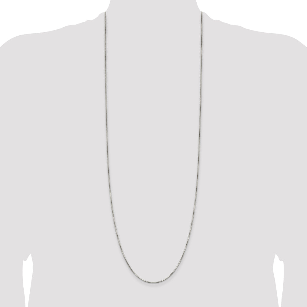 Sterling Silver 1.4mm Box Chain