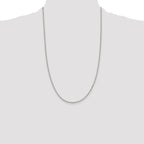 Sterling Silver 1.5mm Box Chain