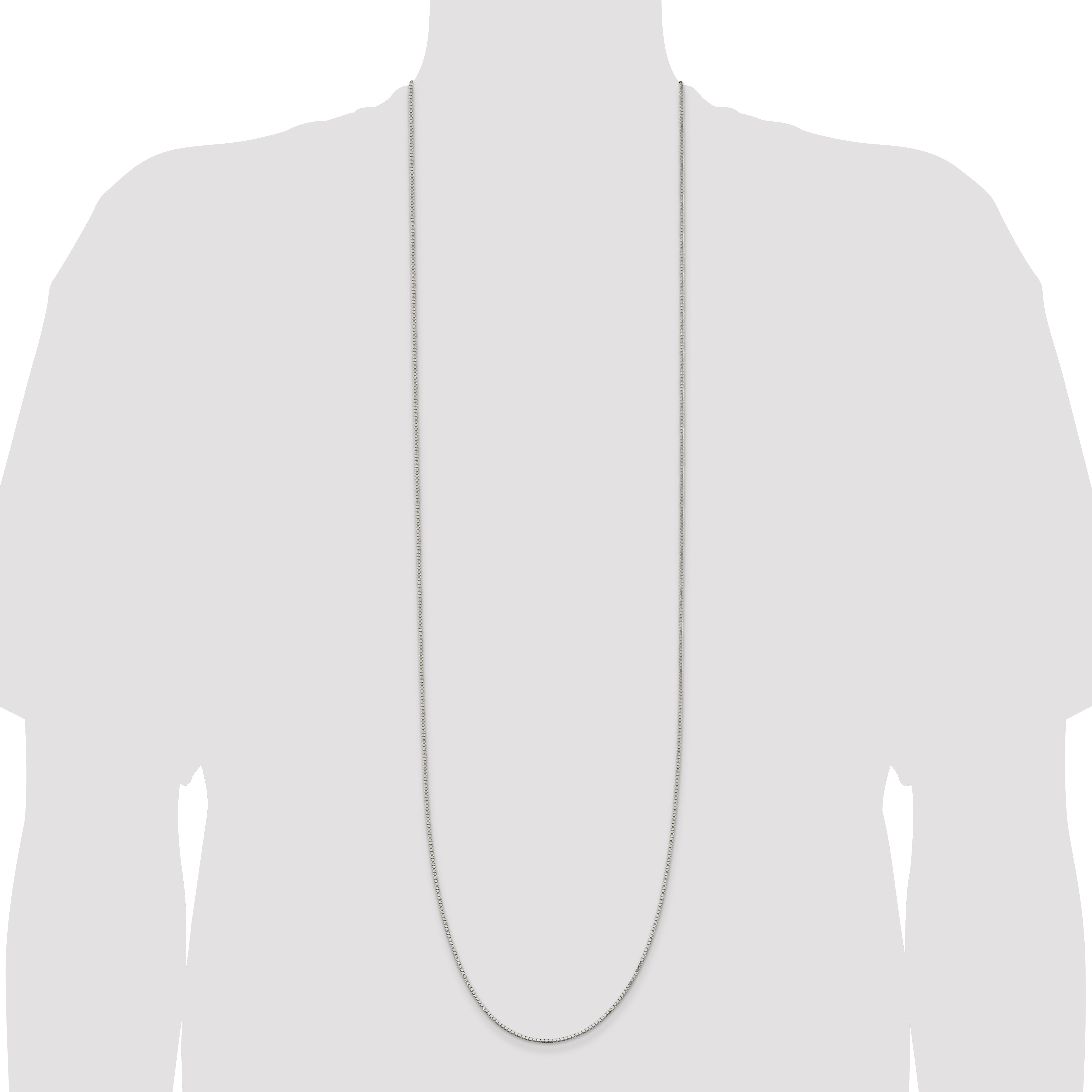 Sterling Silver 1.5mm Box Chain