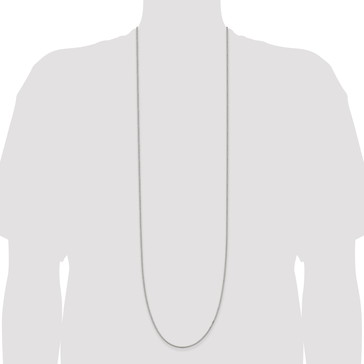 Sterling Silver 1.5mm Box Chain