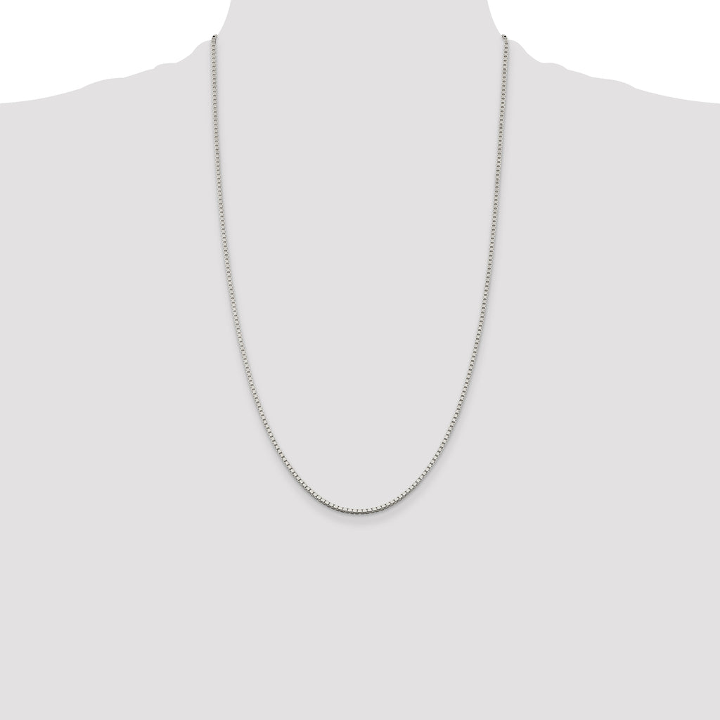 Sterling Silver 1.75mm Box Chain