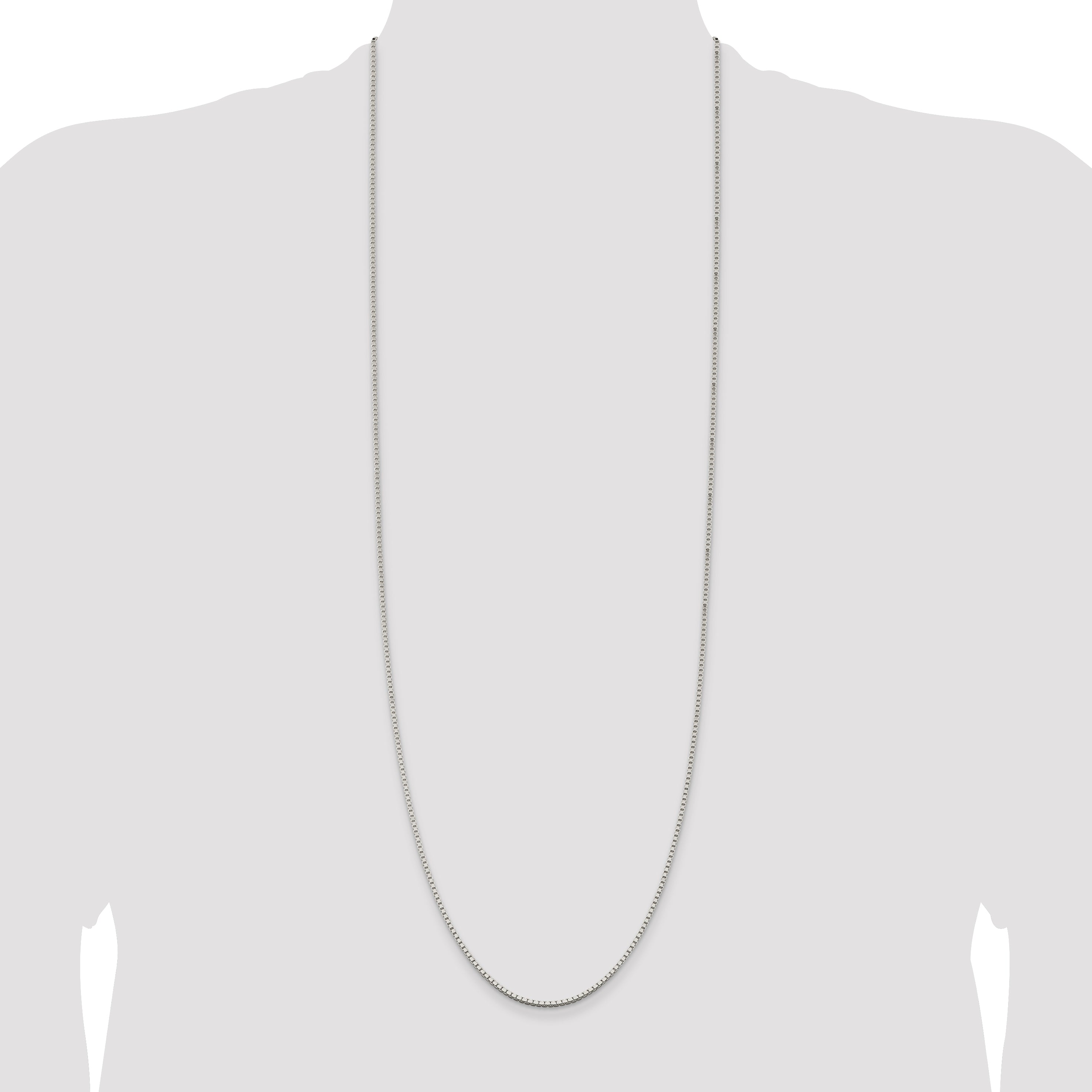 Sterling Silver 1.75mm Box Chain
