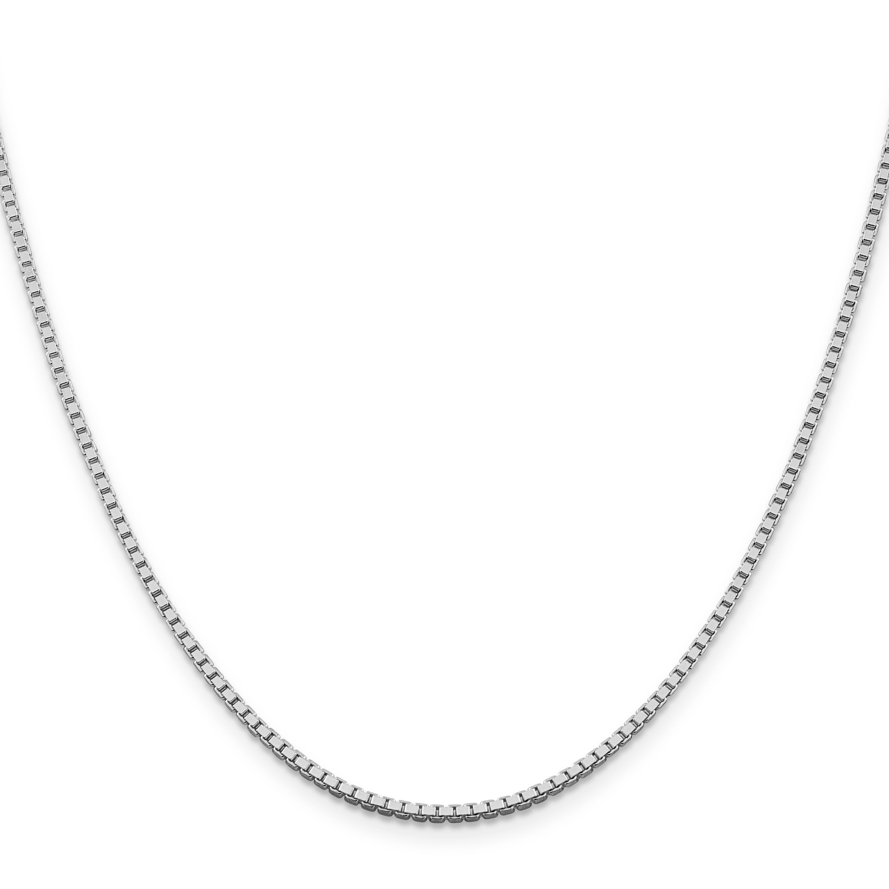 Box Chain Necklace in Sterling Silver, 1.75mm Secondary image