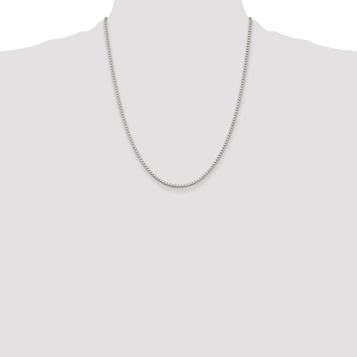Sterling Silver 2mm Box Chain