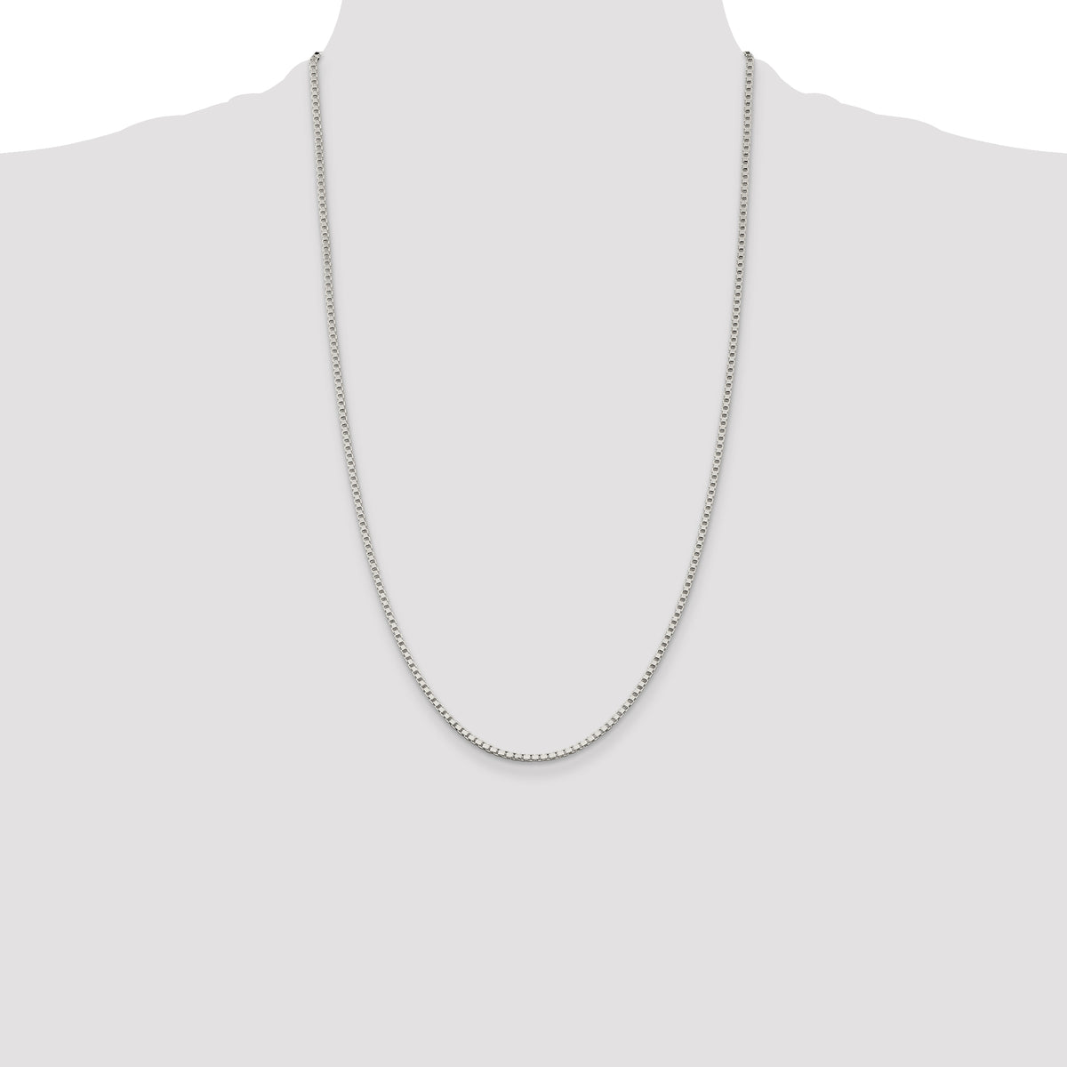 Sterling Silver 2mm Box Chain