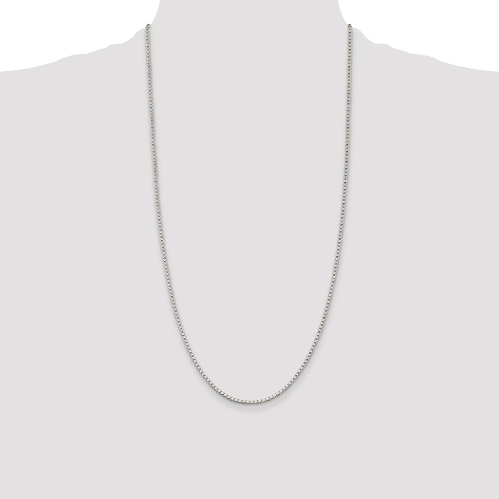 Sterling Silver 2mm Box Chain