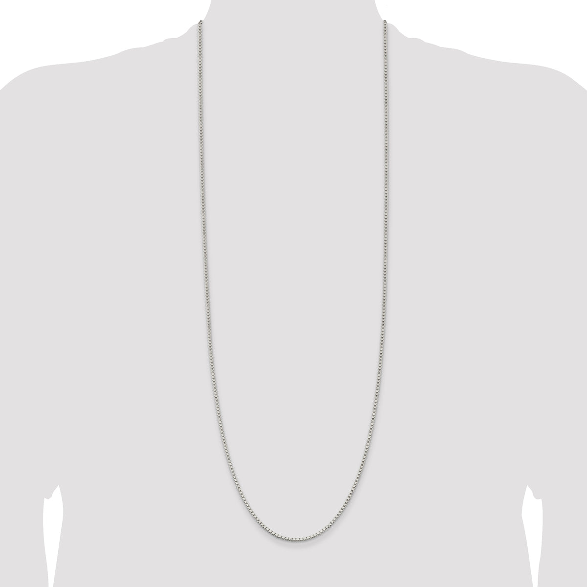 Sterling Silver 2mm Box Chain