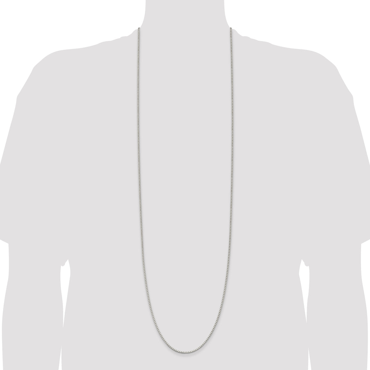 Sterling Silver 2mm Box Chain