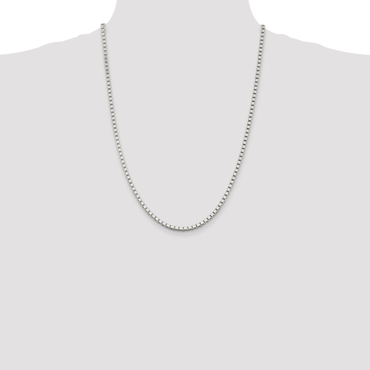 Sterling Silver 3mm Box Chain