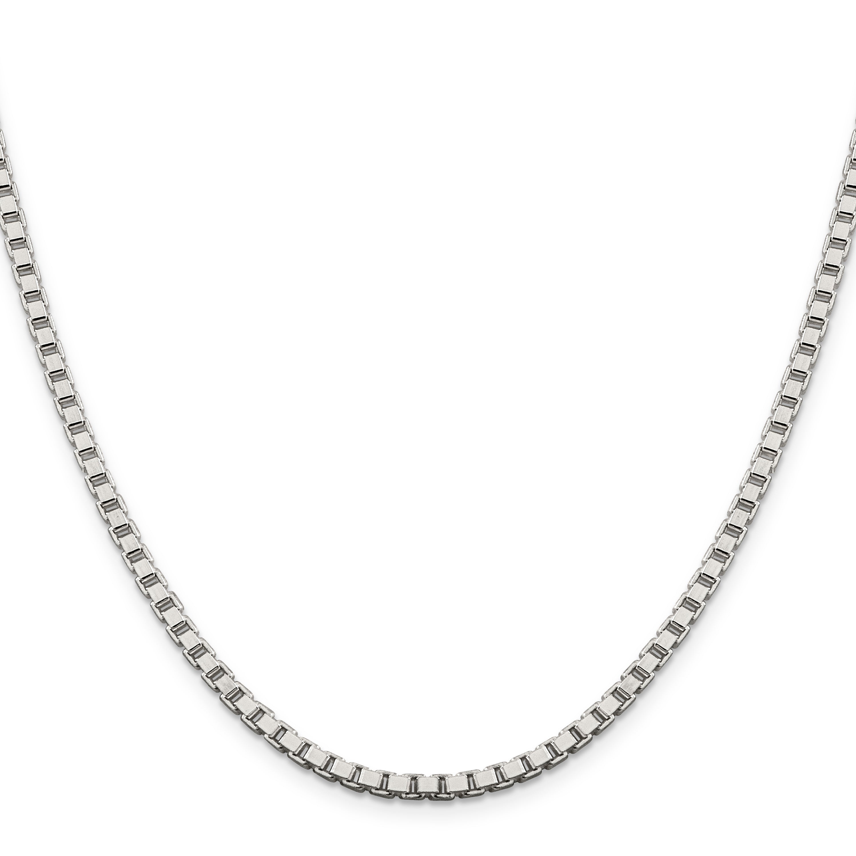 Sterling Silver 3.25mm Box Chain Secondary image