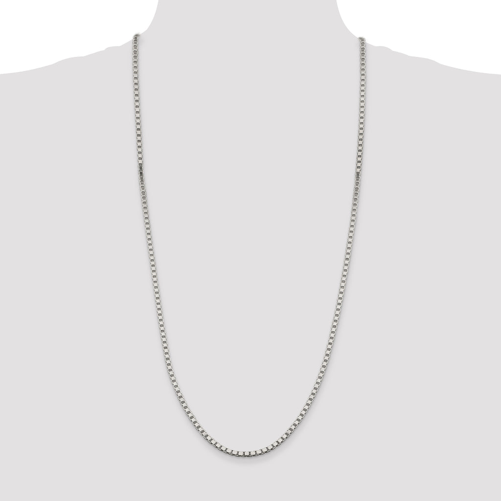 Sterling Silver 3.25mm Box Chain