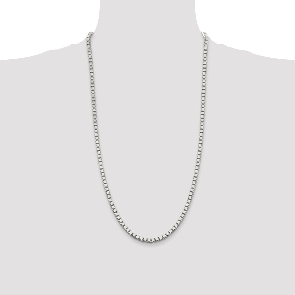 Sterling Silver 3.75mm Box Chain