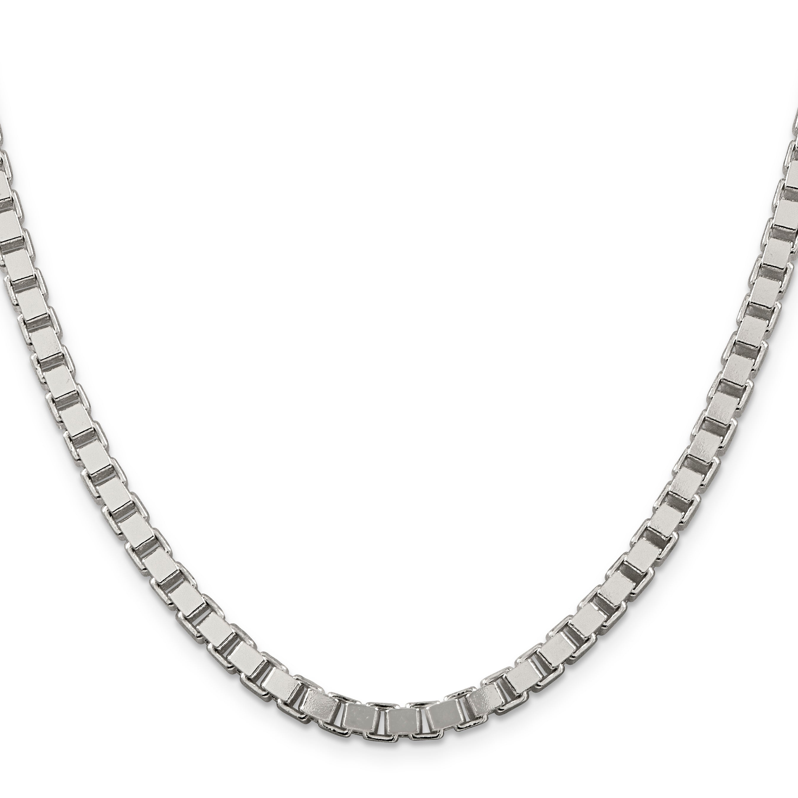 Sterling Silver 4.5mm Box Chain Secondary image