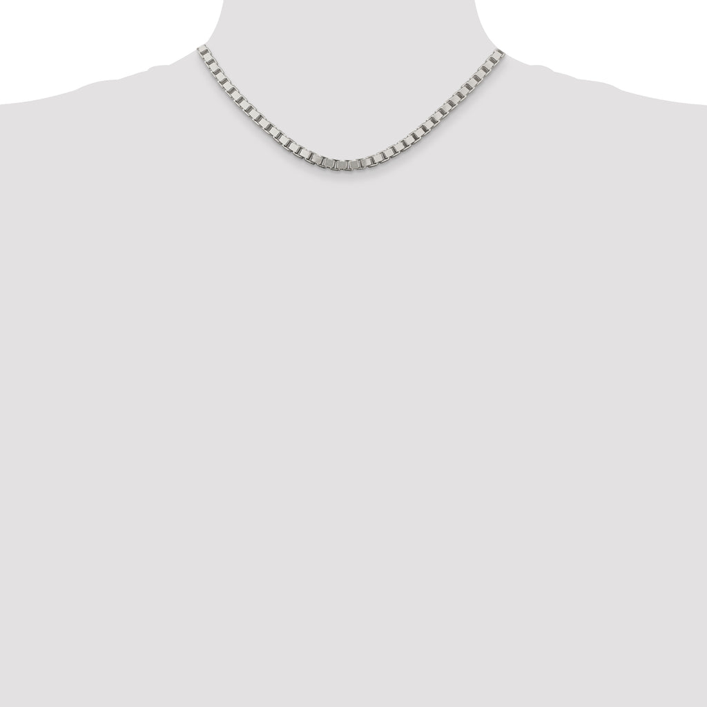 Sterling Silver 4.5mm Box Chain