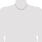 Sterling Silver 2.5mm Byzantine Chain