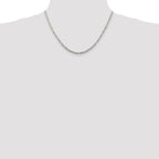 Sterling Silver 2.5mm Byzantine Chain
