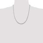 Sterling Silver 2.5mm Byzantine Chain