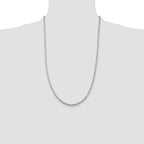 Sterling Silver 2.5mm Byzantine Chain