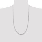 Sterling Silver 2.5mm Byzantine Chain
