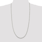 Sterling Silver 2.5mm Byzantine Chain