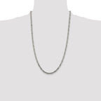 Sterling Silver 3.25mm Byzantine Chain