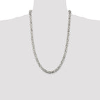 Sterling Silver 6mm Byzantine Chain