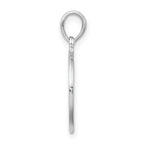 De-Ani Sterling Silver Rhodium-plated Polished Cut-Out Tree of Life Pendant