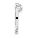 De-Ani Sterling Silver Polished Horseshoe Chain Slide