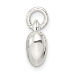 Sterling Silver Puffed Heart Charm