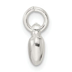 Sterling Silver Small Puffed Heart Charm