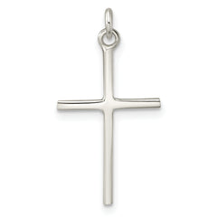 Sterling Silver Polished Cross Pendant