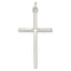 Sterling Silver Polished Cross Pendant