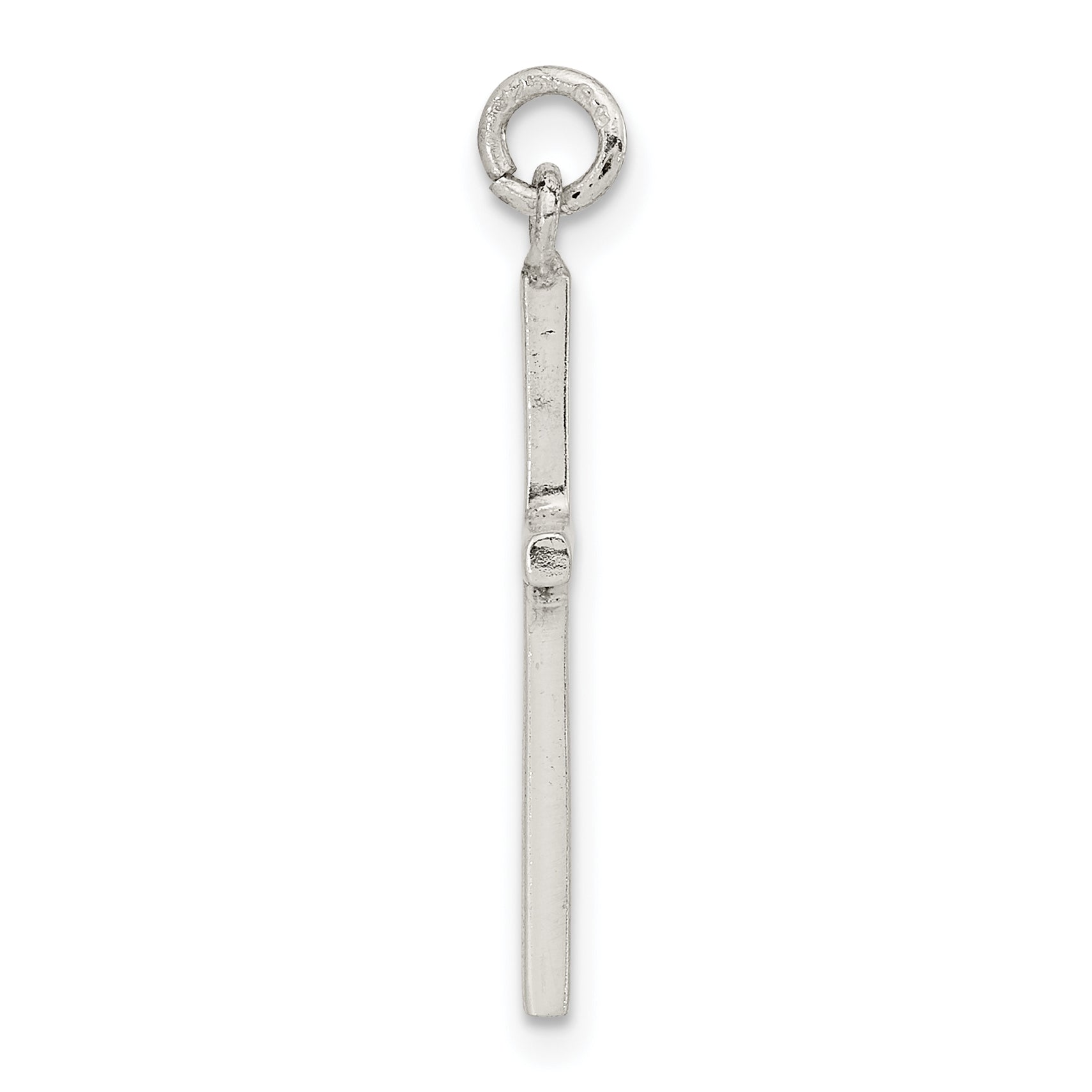 Sterling Silver Polished Cross Pendant Secondary image
