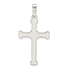 Sterling Silver Polished Cross Pendant