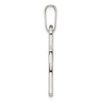 Sterling Silver Polished Ankh Cross Pendant