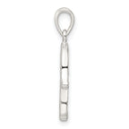 Sterling Silver Polished Chamseh Pendant