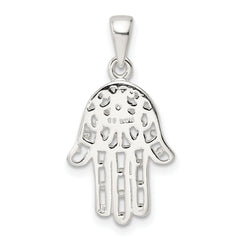 Sterling Silver Polished Chamseh Pendant