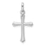 Sterling Silver Rhodium-plated Cross Pendant