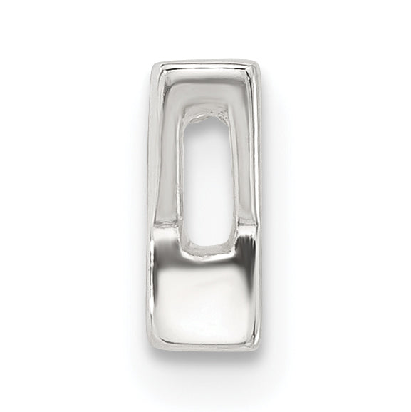 Sterling Silver E-coated Letter Y Slide Charm Secondary image